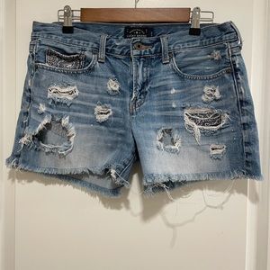 Lucky Brand Cut-off Jean Shorts